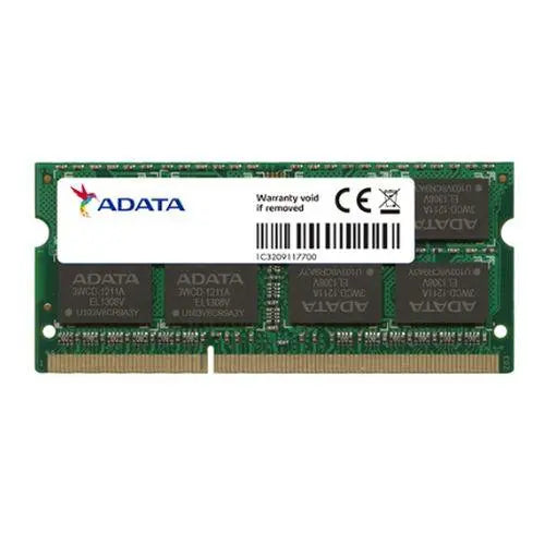 ADATA Premier 4GB, DDR3L, 1600MHz (PC3-12800), CL11, SODIMM Memory *Low Voltage 1.35V* - X-Case