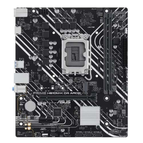 Asus PRIME H610M-K D4 ARGB, Intel H610, 1700, Micro ATX, 2 DDR4, HDMI, PCIe4, 1x M.2-0