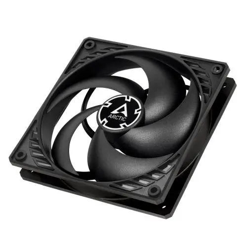 Arctic P12 12cm Pressure Optimised PWM PST Case Fan, Black, Fluid Dynamic - X-Case