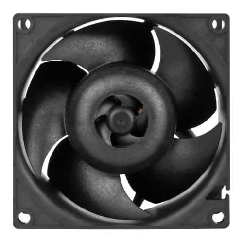 Arctic S8038-7K 8cm PWM Server Fans (4 Pack), Continuous Operation, Dual Ball Bearing, 500-7000 RPM