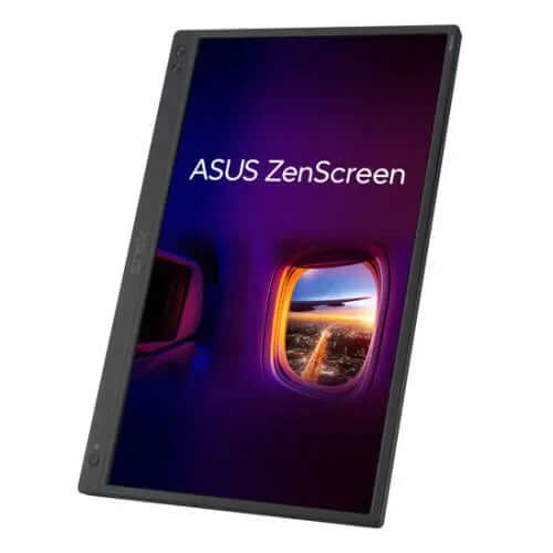 Asus 15.6" Portable IPS Monitor (ZenScreen MB166CR), 1920 x 1080, 60Hz, USB-C, Auto-Rotate, 360° Degree Kickstand