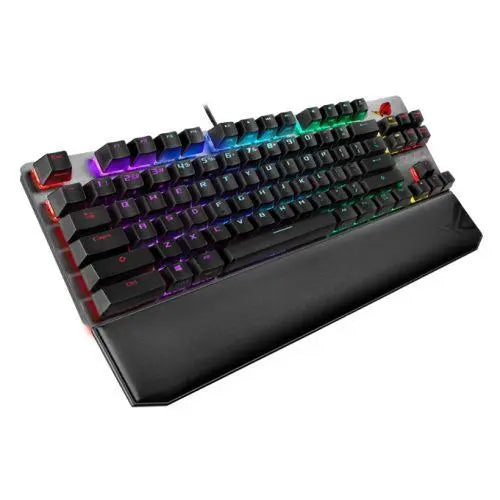 Asus ROG Strix SCOPE NX TKL DELUXE Compact Mechanical RGB Gaming Keyboard, ROG NX Mechanical Switches, Stealth Key, Quick-Toggle, Magnetic Wrist Rest - X-Case