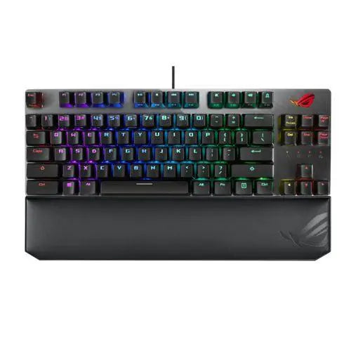 Asus ROG Strix SCOPE NX TKL DELUXE Compact Mechanical RGB Gaming Keyboard, ROG NX Mechanical Switches, Stealth Key, Quick-Toggle, Magnetic Wrist Rest - X-Case