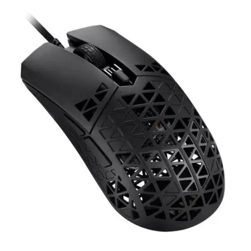 Asus TUF Gaming M4 Air Lightweight Gaming Mouse, 16000 DPI, 6 Programmable Buttons, IPX6, Antibacterial Guard, Pure PTFE feet - X-Case
