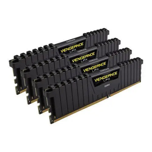 Corsair Vengeance LPX 64GB Kit (4 x 16GB), DDR4, 2666MHz (PC4-21300), CL16, XMP 2.0, DIMM Memory - X-Case
