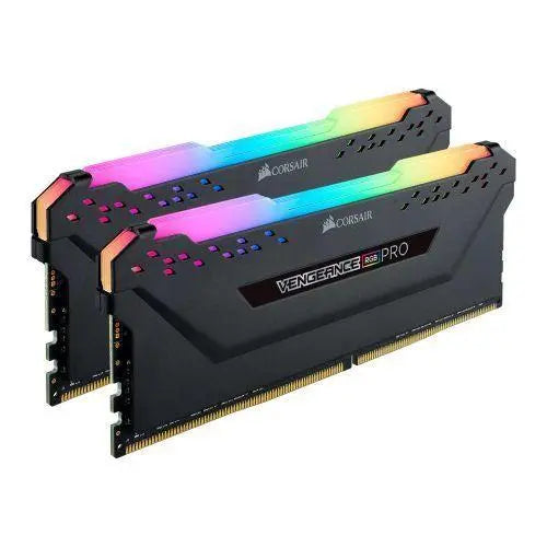 Corsair Vengeance RGB Pro 16GB Memory Kit (2 x 8GB), DDR4, 3600MHz (PC4-28800), CL18, XMP 2.0, Ryzen Optimised, DIMM Memory - X-Case