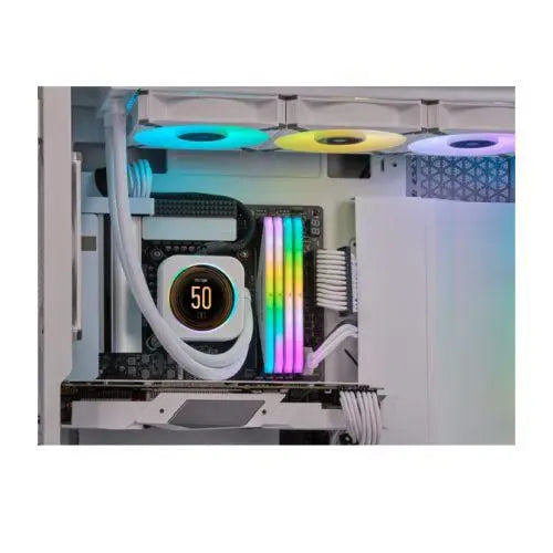 Corsair iCUE ELITE CPU Cooler LCD Display Upgrade Kit, White, Customisable 2.1" IPS LCD Screen, 4 RGB LED Ring *For Corsair ELITE CAPELLIX CPU Coolers Only* - X-Case
