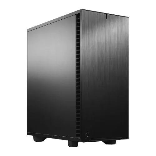 Fractal Design Define 7 Compact (Black Solid) Gaming Case, ATX, 2 Fans, Sound Dampening, Ventilated PSU Shroud, USB-C - X-Case