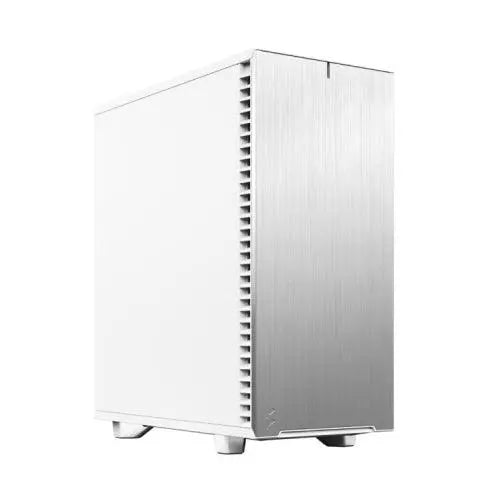 Fractal Design Define 7 Compact (White Solid) Gaming Case, ATX, 2 Fans, Sound Dampening, Ventilated PSU Shroud, USB-C - X-Case
