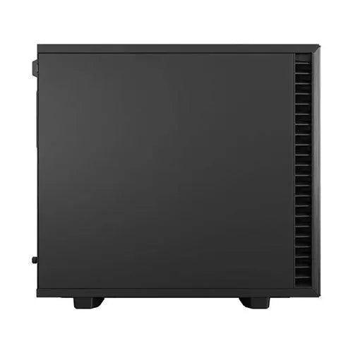 Fractal Design Define 7 Nano (Black Solid) Gaming Case, Mini ITX, 2 Fans, Sound Dampening, Ventilated PSU Shroud, USB-C, 306 mm GPU Support - X-Case