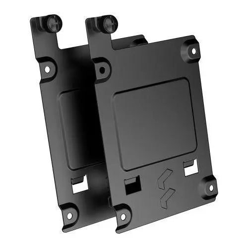 Fractal Design SSD Tray Kit - Type-B (2-pack), Black, 2x 2.5" SSD Brackets - For Fractal Design cases with Type-B SSD mounts only - X-Case