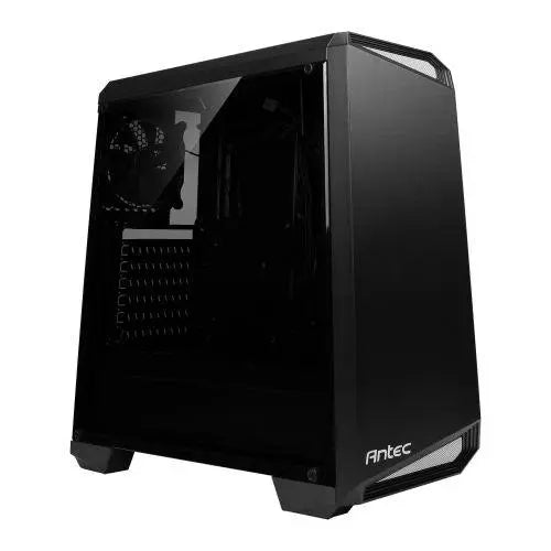 Antec NX100 ATX Gaming Case w/ Window, No PSU, 12cm Rear Fan, Black/Grey Highlights - X-Case