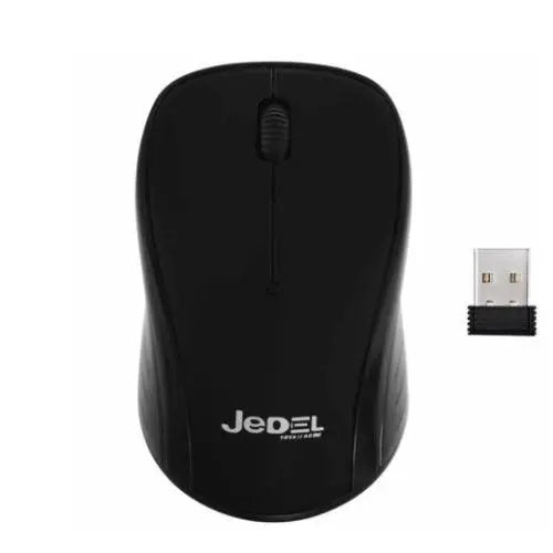 Jedel W920 Wireless Optical Mouse, 1600 DPI, Nano USB, 3 Buttons, Black - X-Case