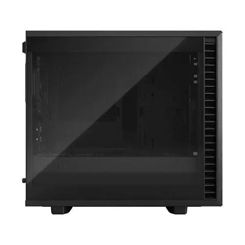 Fractal Design Define 7 Nano (Black TG) Gaming Case w/ Light Tint Glass Window, Mini ITX, 2 Fans, Sound Dampening, Ventilated PSU Shroud, USB-C, 306 mm GPU Support - X-Case