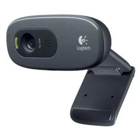 Logitech C270 Webcam, 3.0MP, HD 720p, Mic, HD Video Calling, Auto light correction - X-Case