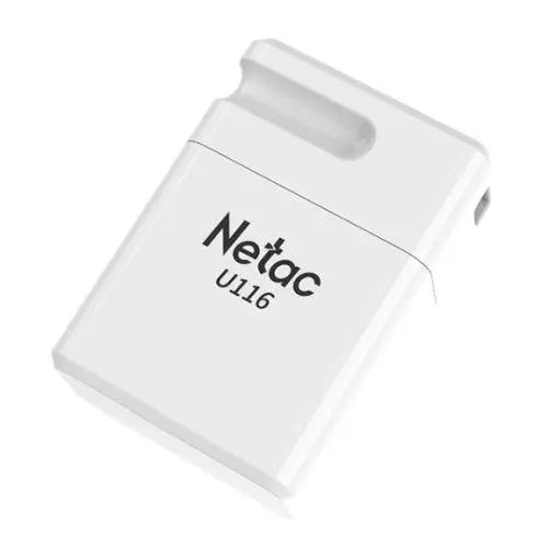 Netac 32GB Ultra Mini USB 3.2 Gen1 Memory Pen, U116, Cap, Lanyard Hole, Software Encryption - X-Case