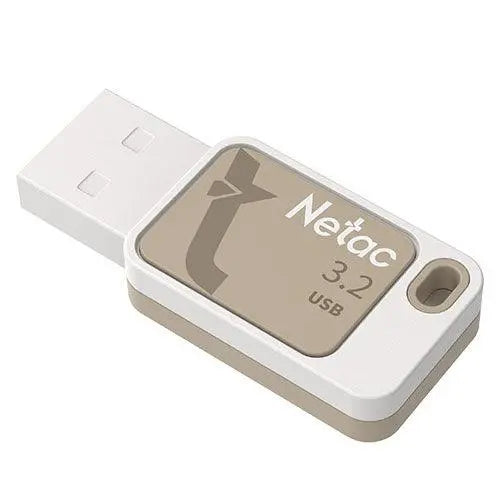 Netac 512GB USB 3.2 Memory Pen, UA31, Software Encryption, Key Ring, Desert Yellow - X-Case