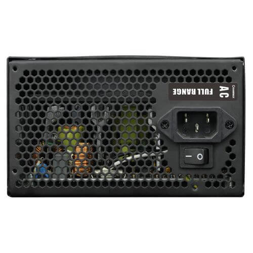 GameMax 400W GP400A PSU, Fully Wired, 12cm Fan, 80+ Bronze, Black Mesh Cables, Power Lead Not Included-4