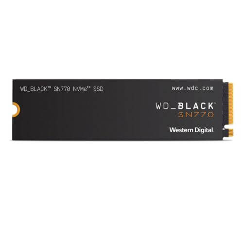 WD 1TB Black SN770 M.2 NVMe Gen4 SSD, M.2 2280, PCIe4, R/W 5150/4900 MB/s, 740K/800K IOPS-1