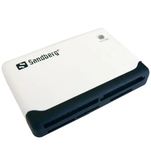 Sandberg (133-46) External Multi Card Reader, USB Powered, Black & White, 5 Year Warranty - X-Case