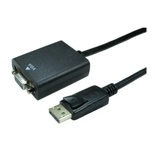 Spire DisplayPort Male to VGA Female Converter Cable, 15cm, Black - X-Case