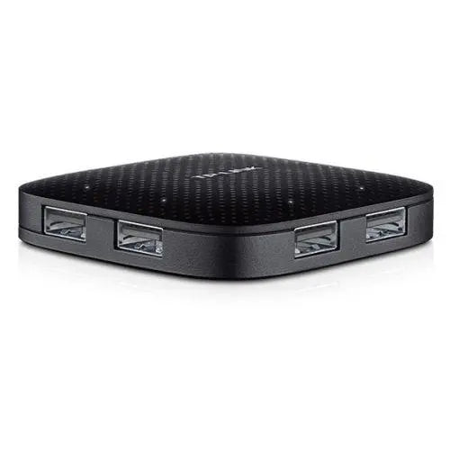 TP-LINK (UH400) Portable External 4-Port USB 3.0 Hub, Driverless, Black - X-Case