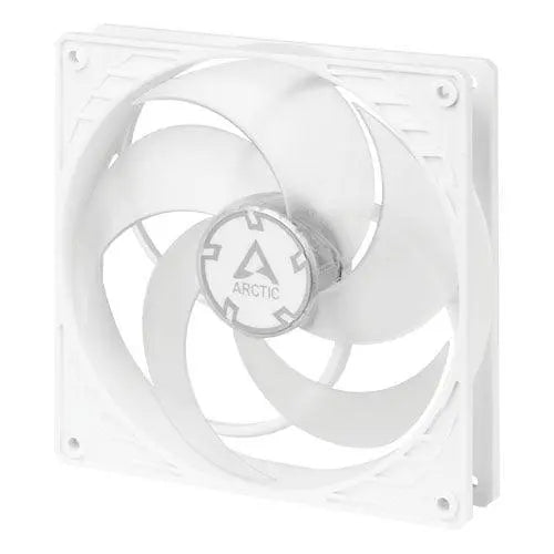 Arctic P14 14cm Pressure Optimised PWM PST Case Fan, White/Transparent, Fluid Dynamic - X-Case