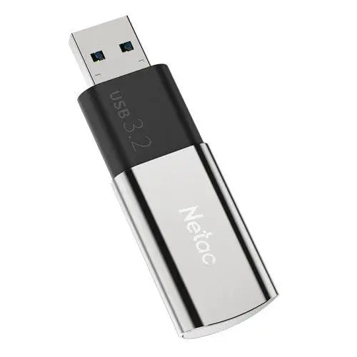 Netac 512GB USB 3.2 Gen2 Memory Pen, US2, Zinc Alloy Casing, Cap, R/W 550/500 MB/s - X-Case