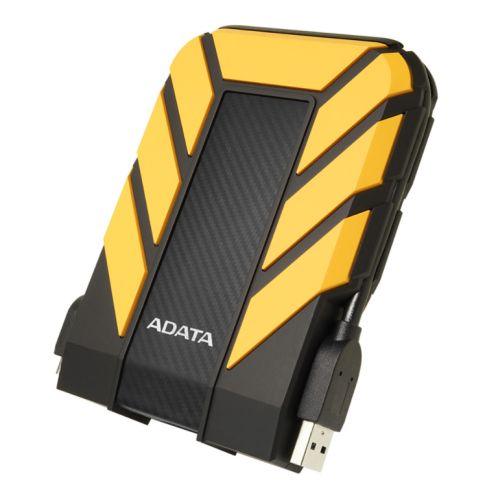 ADATA 1TB HD710 Pro Rugged External Hard Drive, 2.5", USB 3.1, IP68 Water/Dust Proof, Shock Proof, Yellow - X-Case.co.uk Ltd
