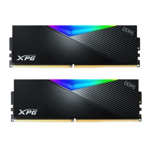 ADATA XPG Lancer RGB 32GB Kit (2 x 16GB), DDR5, 6400MHz (PC5-51200), CL32, 1.4V, ECC, XMP 3.0, PMIC, DIMM Memory - X-Case.co.uk Ltd