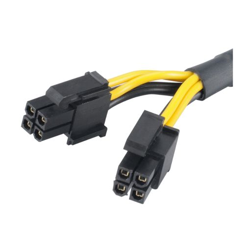 Akasa 4-pin to 8-pin ATX PSU Adapter Cable, Black Mesh Sleeve - X-Case.co.uk Ltd