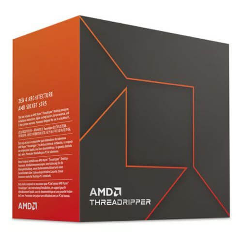 AMD Ryzen Threadripper 4 7980X, sTR5, 3.2GHz (5.1 Turbo), 64-Core, 350W, 320MB Cache, 5nm, 7th Gen, No Graphics, NO HEATSINK/FAN - X-Case.co.uk Ltd