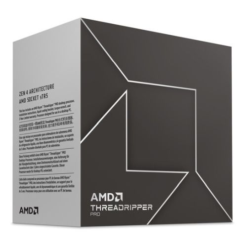 AMD Ryzen Threadripper Pro 7995WX, sTR5, 2.5GHz (5.1 Turbo), 96-Core, 350W, 480MB Cache, 5nm, 7th Gen, No Graphics, NO HEATSINK/FAN - X-Case.co.uk Ltd
