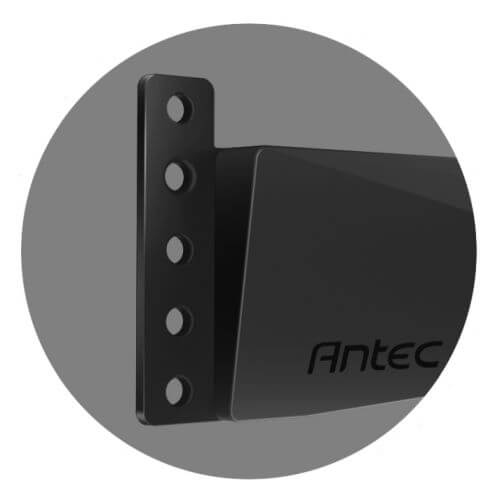 Antec Dagger Graphics Card Five-Hole Support Bracket, Tool-Free, Anti-Scratch & Shock-Absorbing Pad, Black - X-Case.co.uk Ltd