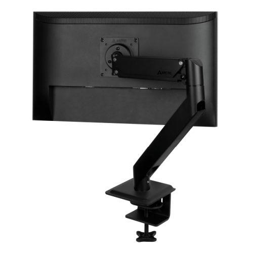 Arctic X1-3D Single Gas Spring Monitor Arm, Up to 40" Monitors / 43" Ultrawide, 180° Swivel, 360° Rotation - X-Case.co.uk Ltd