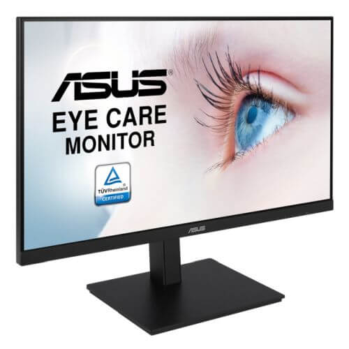 Asus 27" Frameless Eye Care Monitor (VA27DQSB), IPS, 1920 x 1080, 75Hz, Adaptive Sync, USB Hub, VESA - X-Case.co.uk Ltd