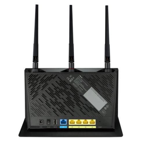 Asus (4G-AC86U) Cat.12 AC2600 Wireless Dual Band 4G LTE Router, 4x LAN, WAN Port, USB, Nano SIM Slot, MU-MIMO, AiProtection - X-Case.co.uk Ltd