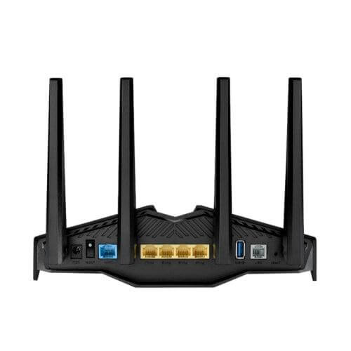 Asus (DSL-AX82U) AX5400 Wireless ADSL/VDSL2 Dual Band RGB Wi-Fi 6 Router, 802.11ax, AiMesh, Lifetime Free Internet Security - X-Case.co.uk Ltd
