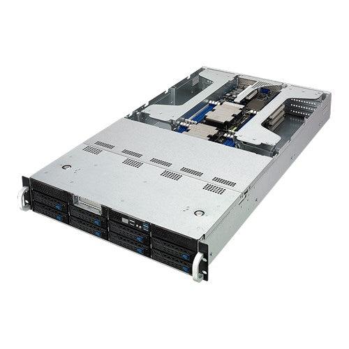 Asus (ESC4000 G4) 2U Rack-Optimised Barebone Server, Intel C621, Dual Socket 3647, 16x DDR4, 8 Bay Hot-Swap, 1+1 1600W Platinum PSU - X-Case.co.uk Ltd