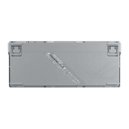 Asus ROG AZOTH Compact 75% Mechanical RGB Gaming Keyboard, Wireless/Btooth/USB, Hot-Swap ROG NX Snow Switches, OLED Display, Control Knob, Mac Support - X-Case.co.uk Ltd
