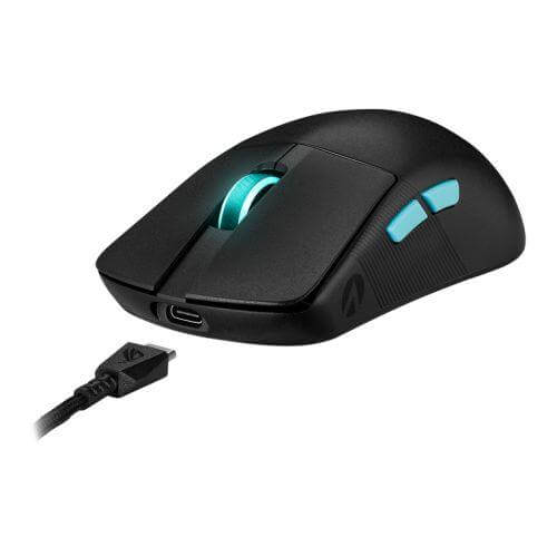Asus ROG Harpe Ace Aim Lab Edition Gaming Mouse, Wireless/Bluetooth/USB, Ultra-Lightweight, 36000 DPI, Synergistic Software, RGB, Mouse Grip Tape - X-Case.co.uk Ltd