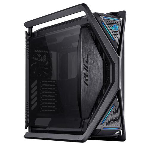 Asus ROG Hyperion GR701 Gaming Case w/ Glass Windows, E-ATX, 4x 14cm Fans, Dual 420mm Radiator Support, USB-C (60W FC), Fan Hub & Lighting Panel - X-Case.co.uk Ltd