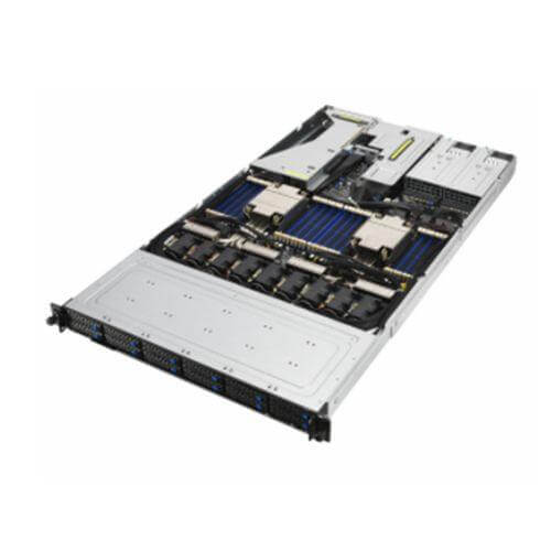 Asus (RS700-E10-RS12U) 1U Rack High Performance Cache Barebone Server, Intel C621A, Dual Socket 4189, 32 DDR4, 12 NVMe, 1600W PSU - X-Case.co.uk Ltd