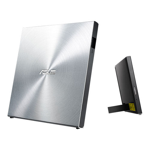 Asus (SDRW-08U5S-U) External Ultra-Slim 8X DVD Writer, USB 2.0, M-DISC Support, Silver - X-Case.co.uk Ltd