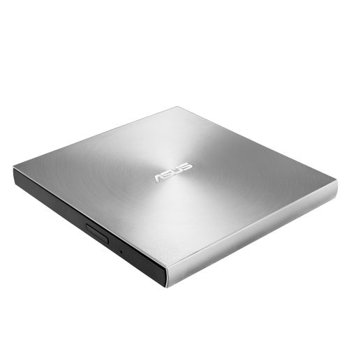 Asus (SDRW-08U8M-U) ZenDrive U8M External Ultra-Slim 8X DVD Writer, USB Type-C, M-DISC Support, Silver - X-Case.co.uk Ltd