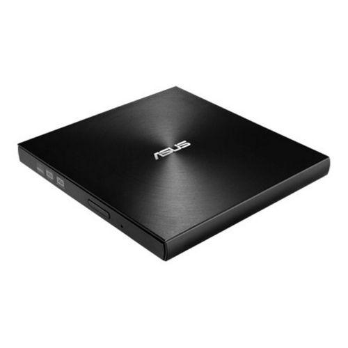 Asus (ZenDrive U7M) External Slimline DVD Re-Writer, USB, 8x, Black, M-Disc Support, Cyberlink Power2Go 8 - X-Case.co.uk Ltd