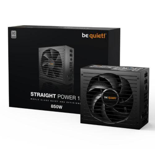 Be Quiet! 850W Straight Power 12 PSU, Fully Modular, 80+ Platinum, Silent Wings Fan, ATX 3.0, PCIe 5.0 - X-Case.co.uk Ltd