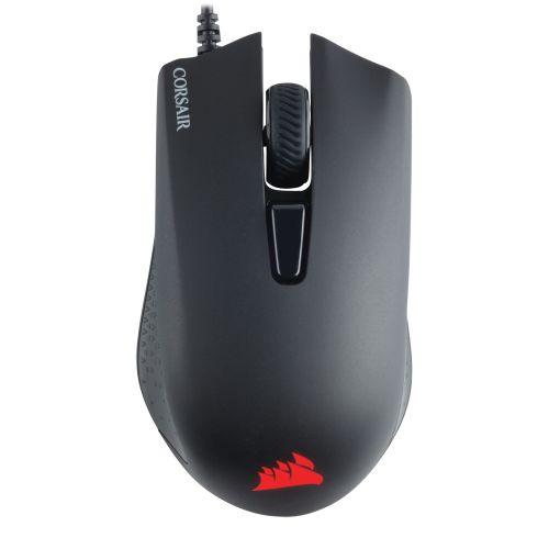 Corsair Harpoon Pro RGB FPS/MOBA Lightweight Optical Gaming Mouse, Omron Switches, 12000 DPI, 6 Programmable Buttons - X-Case.co.uk Ltd