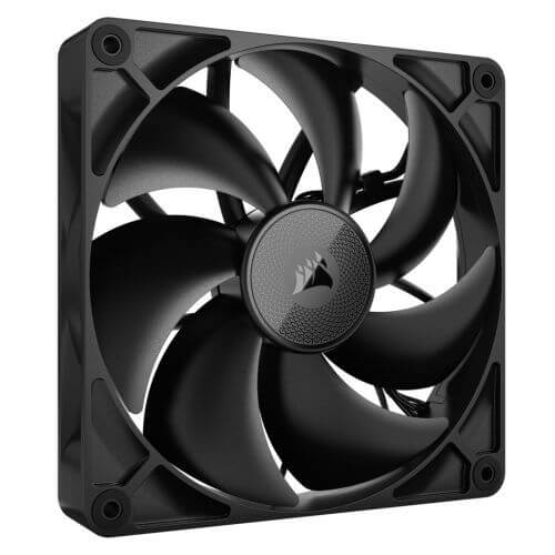 Corsair iCUE LINK RX140 14cm PWM Case Fans x2, Magnetic Dome Bearing, 1700 RPM, iCUE LINK Hub Included, Black - X-Case