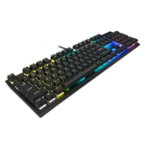 Corsair K60 RGB PRO Mechanical Gaming Keyboard, USB, Cherry VIOLA Switches, Per-Key RGB, Brushed Aluminium Frame - X-Case.co.uk Ltd